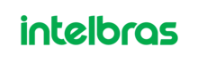 Logo da Intelbras, marca atendida pela Interativa Gourmet